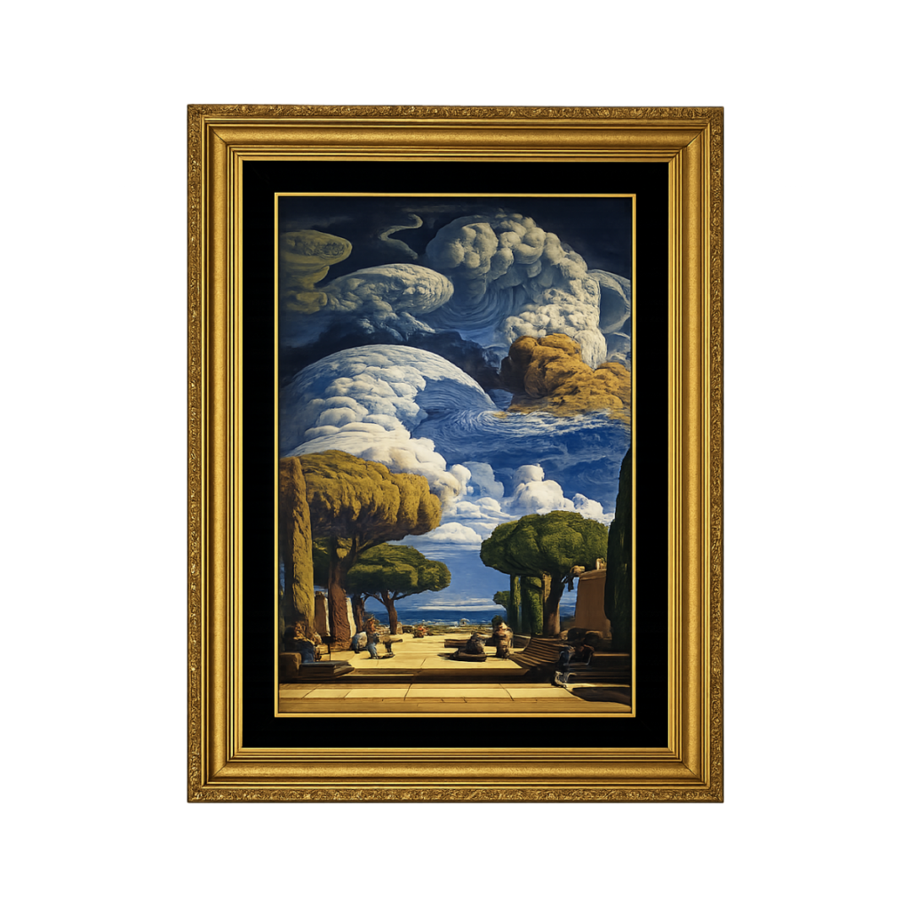 Easton Cain original oil painting, American Regionalism Revival, Emerald Thinker Gallery