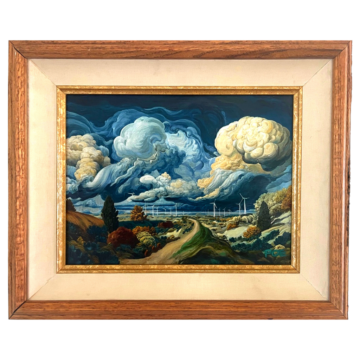 Lucien Poe “Storm Grammar” - 12”x16” Original Oil Painting