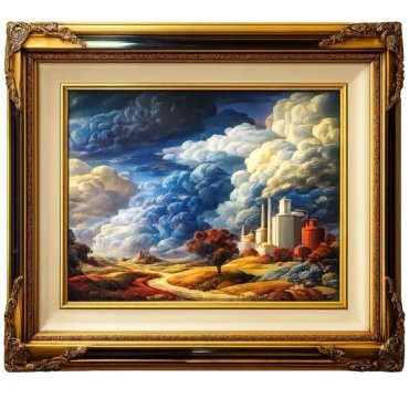 Lucien Poe Original Oil Painting