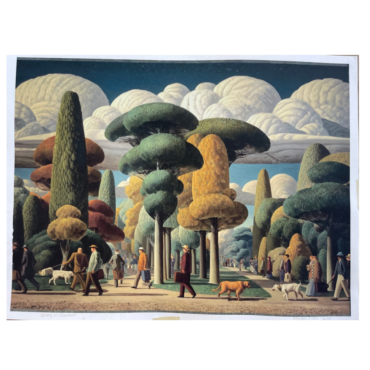 Easton Cain “Study of Movement” - 18”x24” Original Watercolor Painting