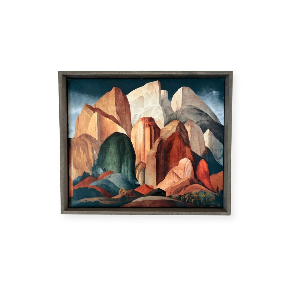 Harlan Beck abstract landscape painting