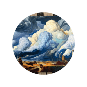Lucien Poe atmospheric landscape painting