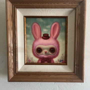 Rick Roco, The Little Masquerade, oil on canvas, 2024