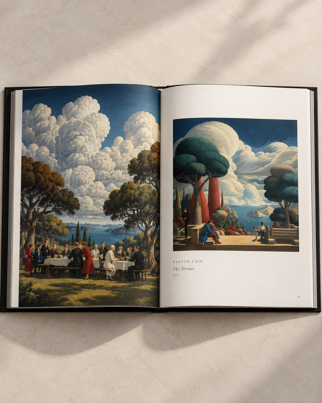 American Landscapes — Easton Cain Hardcover Art Book — view 3